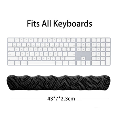 Bublepik キーボード用リストレスト - ブラック 