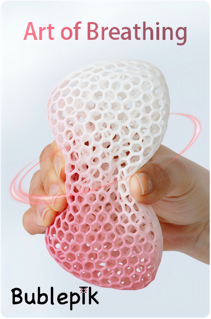 Bublepik Wrist Rest for Mouse - Gradient Pink